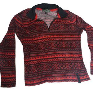 Vintage Lauren Ralph Lauren 100% Cotton Deadstock Quarter Zip-Up Sweater Medium